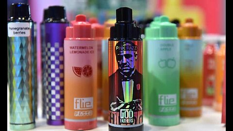 China bans fruity vapes – but not their export to the UK