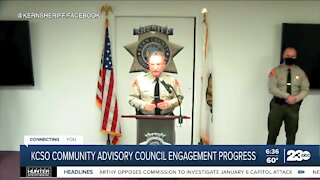 KCSO Community Advisory Council discusses meeting Monday