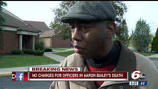 No charges in Aaron Bailey fatal police shooting hurts trust between officers and the community, said Rev. Charles Harrison