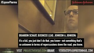 Johnson & Johnson Officials With Project Veritas: ‘Kids Shouldn't Get A F*cking COVID Vaccine’