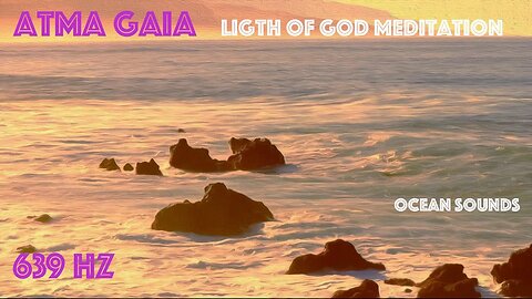 Light of God Meditation: 3 Hours of Soft Piano with Ocean Sounds & Relaxing Music