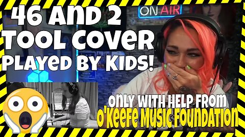 46 and 2 Tool Cover...By Some KIDS!!! | O'Keefe Music Foundation FUNDRAISER | Tool Reaction