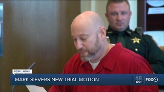 Mark Sievers files motion for new trial