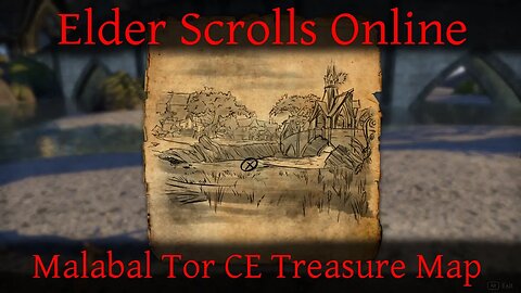 Malabal Tor CE Treasure Map [Elder Scrolls Online] ESO