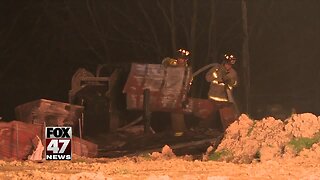 Barn destroyed by early morning fire