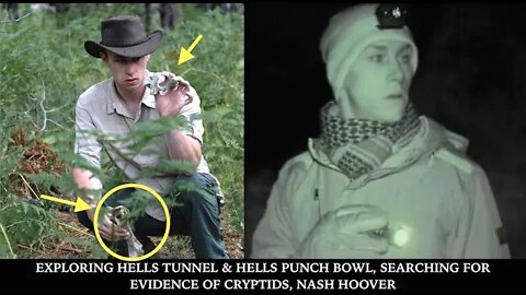 Exploring Hells Tunnel & Hells Punchbowl, The Van Meter Monster, Evidence of Cryptids, Nash Hoover