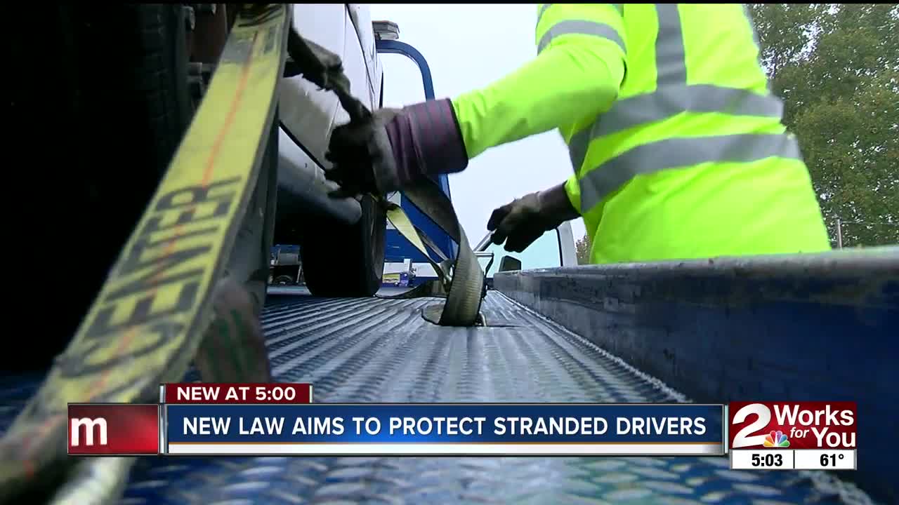 New law aims to protect stranded drivers