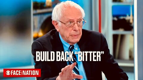 FREUDIAN SLIP by Bernie Sanders yesterday on Face the Nation