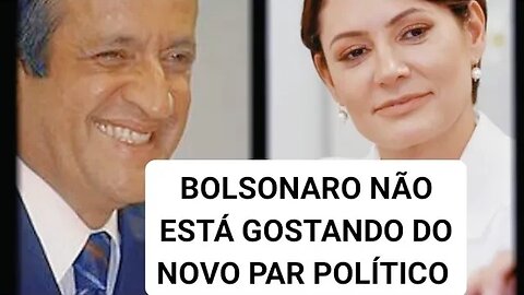 Bolsonaro não gostando do novo para político Valdemar Costa Neto e Michelle Bolsonaro