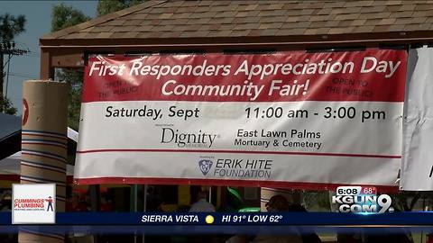 First responders honored at community fair