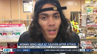 7-Eleven clerk talks about woman being attacked