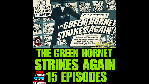 CS #24 THE GREEN HORNET STRIKES AGAIN!