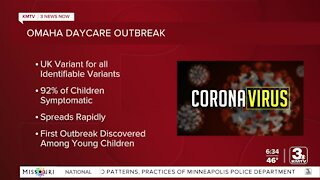 92% of children symptomatic with UK variant after daycare outbreak, county health department says