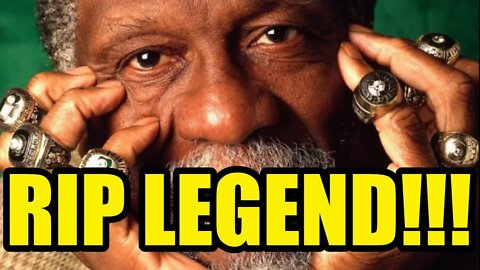 RIP Bill Russell, The NBA legend Has passed away peacefully at the age of 88 - RIP Legend
