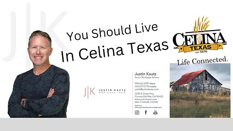 Why you should live in Celina Texas!