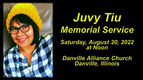 Juvy Tiu Memorial Service