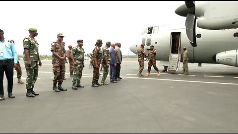 Soldiers from Kenya arrive in DRC as tensions flare