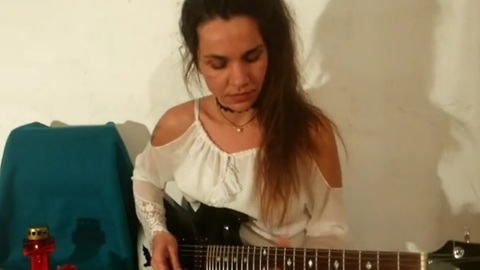 Guitarist Eva Vergilova's epic 'Godfather' theme song cover