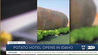 Potato hotel opens in Idaho