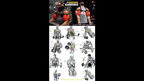 Bicep tricep workout