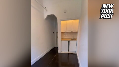 Inside the 77 sq ft Greenwich Village apartment with no bathroom for $1975/month