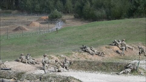 173rd Airborne BCT and 12th CAB Conduct Combined Arms Live-Fire Exercise