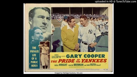 Pride of the Yankees - Lou Gehrig Story - Gary Cooper & Virginia Bruce