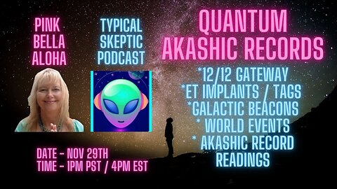 12/12 Gateway * ET Implants * GALACTIC Beacons * World Updates w/Typical Skeptic