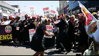 SOUTH AFRICA - Durban - IFP's Gender Based Violence march (Videos) (pCp)