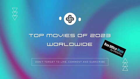 WORLWIDE 2023| HIGHEST-EARNING FILMS IN THEATERS