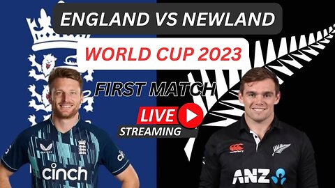 LIVE ICC World Cup | England Vs New Zealand – Match 1 | ENG Vs NZ Live score#iccworldcup2023