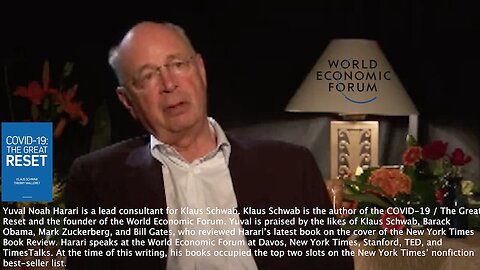 Klaus Schwab | The History of the World Economic Forum | "It Dates Back to 1971. It's Now 600 Highly Educated People Located Around the World Particularly In Geneva Where Our Headquarters Is. The Fourth Industrial Revolution Is Very Disturbing P