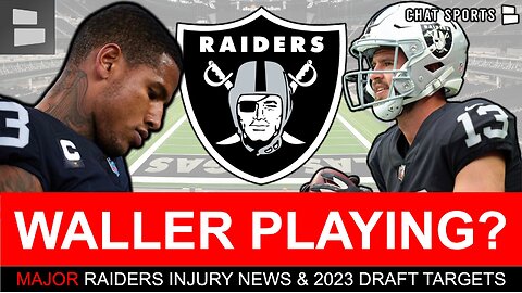 MAJOR Raiders Injury News On Darren Waller, Hunter Renfrow & Divine Deablo