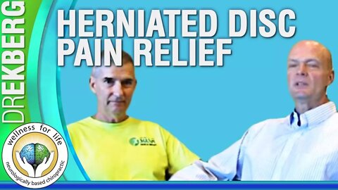 Lower Back Herniated Disc Pain Relief with Dr Ekberg