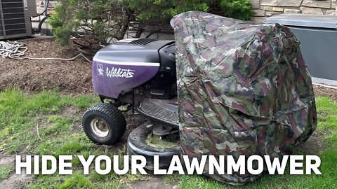 How To Hide Your Riding Mower