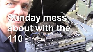 Sunday mess about with the 110 V8