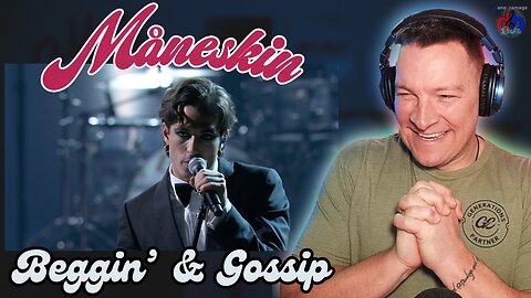 Måneskin "Beggin' Live & GOSSIP" 🇮🇹 Official Music Video | DaneBramage Rocks Reaction