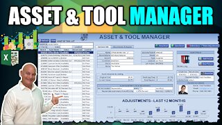 How To Create Your Own Asset Manager With Check-In/Check-Out & Depreciation In Excel [Free Download]