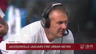 Jaguars fire Urban Meyer after 13 games amid countless controversies