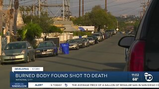 Body found burned, shot to death in National City