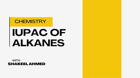 IUPAC of ALKANES| Nomenclature |Organic Chemistry | Simple Chemistry