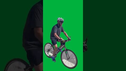 BIDEN FALLS OFF BIKE GREEN SCREEN EFFECTS/ELEMENTS