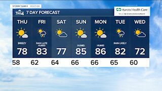 Southeast Wisconsin weather: Nice weather continues Thursday