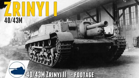 Rare 40/43M Zrínyi II WW2 Footage - Magyar rohamlöveg.