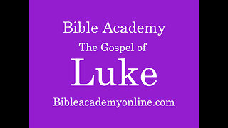 Luke 1:18-30 Lesson 3