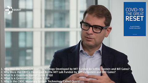 CBDCs | "Money Is Evolving from a Binary Thing to Very Complicated Intelligent Form of Money Call SMART Money." - Gilbert Verdian (Founder and CEO of Quant) + "The Financial System Will Become Complicated As A.I. Takes Over." - Yuval