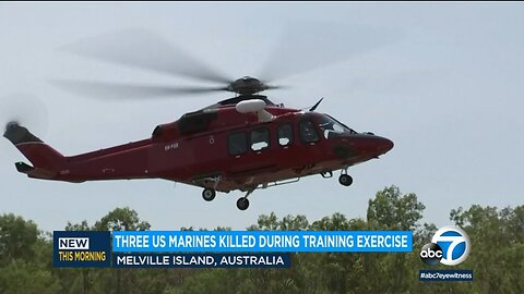 3 U.S. Marines killed, 20 injured in Australia aircraft crash