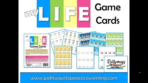 My Life Game Cards: Transform the Game of Life into a Counseling Game