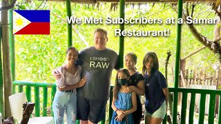 Hideaway Samar Restaurant! Kaunan ni Sangkay - Local Food in the Trees!