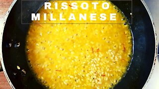 Easy Rissoto Millanese | Comfort Italian Food